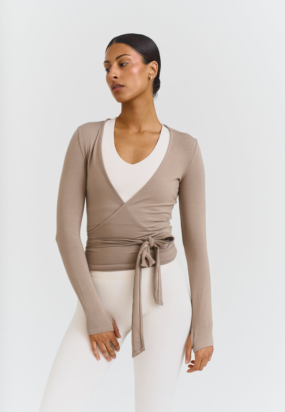 Soft Ballet Wrap Top - Echo Market