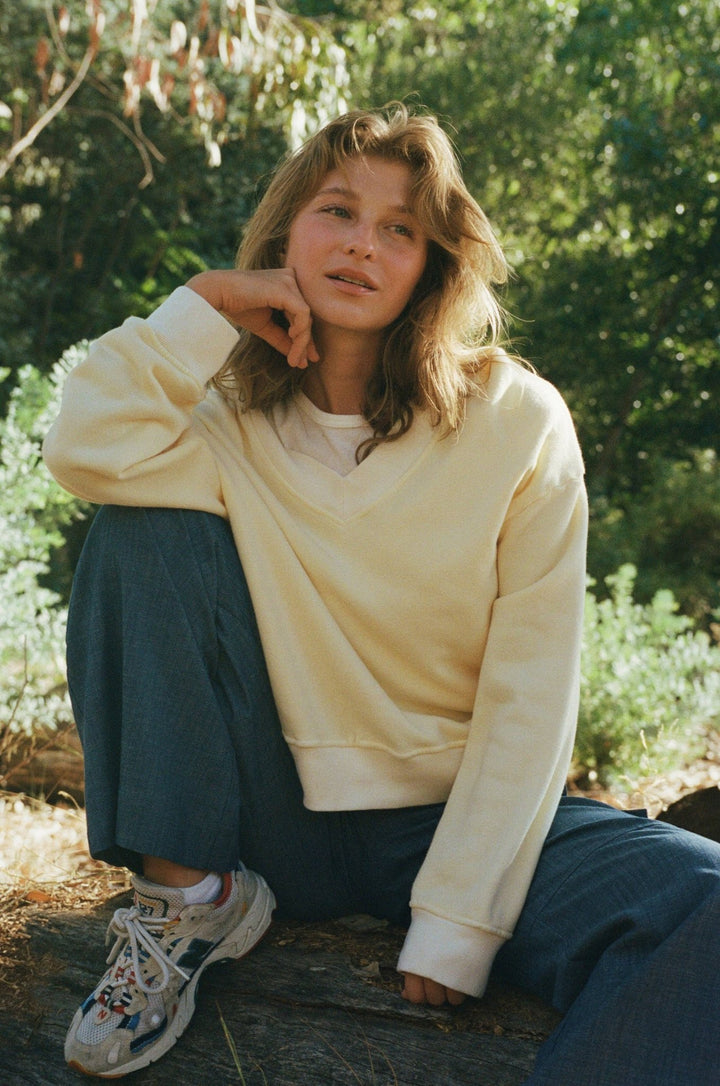 Softie Sweatshirt | Lemon - Echo Market
