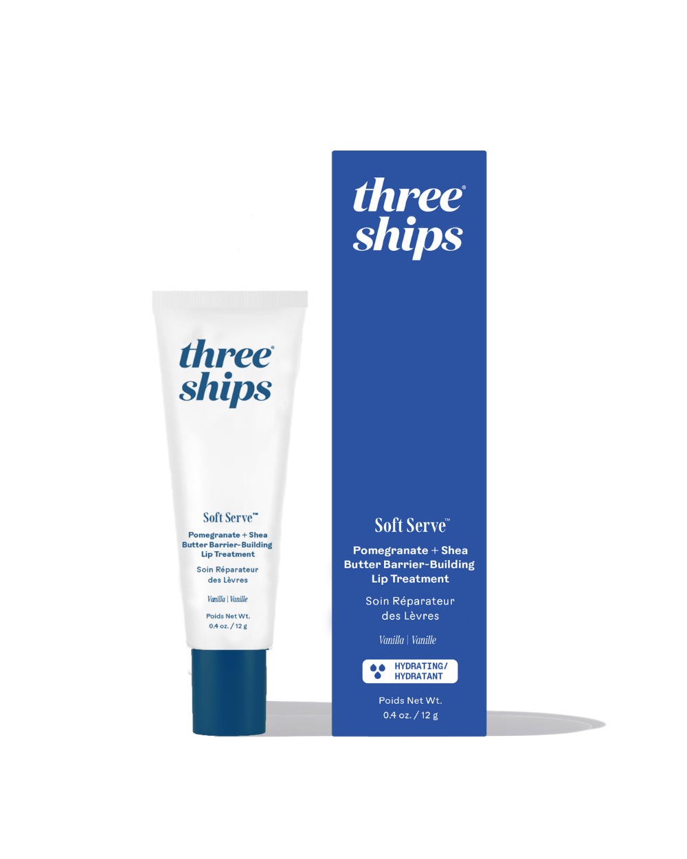 SoftServe™ Pomegranate + Shea Butter Barrier - Building Lip Treatment - Echo Market