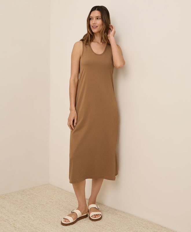 Softspun Tank Midi Dress - Echo Market