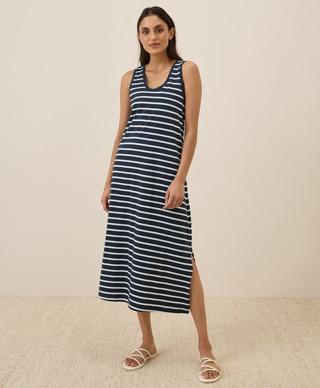 Softspun Tank Midi Dress - Echo Market