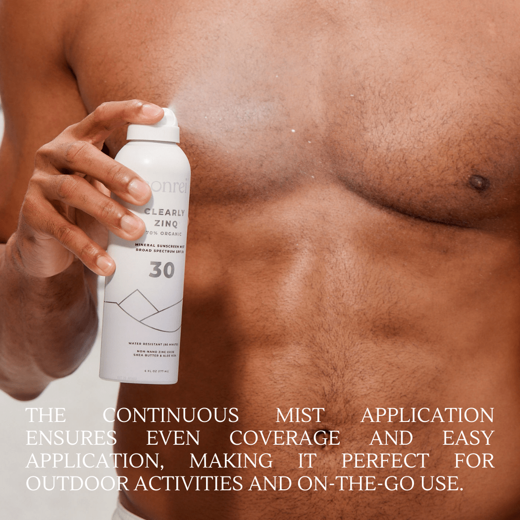 Sonrei Clearly Zinq Organic Mineral Sunscreen Mist | SPF 30 - Echo Market