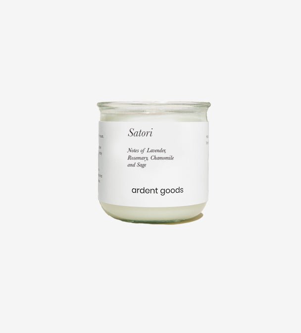 Soy Candle in Eco - Friendly Spanish Recycled Reusable Glass - Echo Market