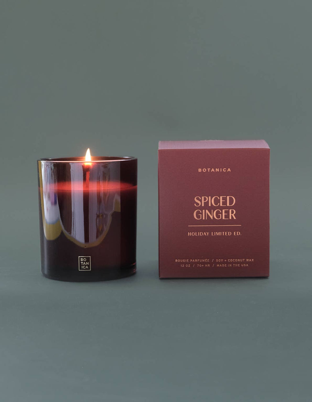 Spiced Ginger Holiday Candle - Echo Market