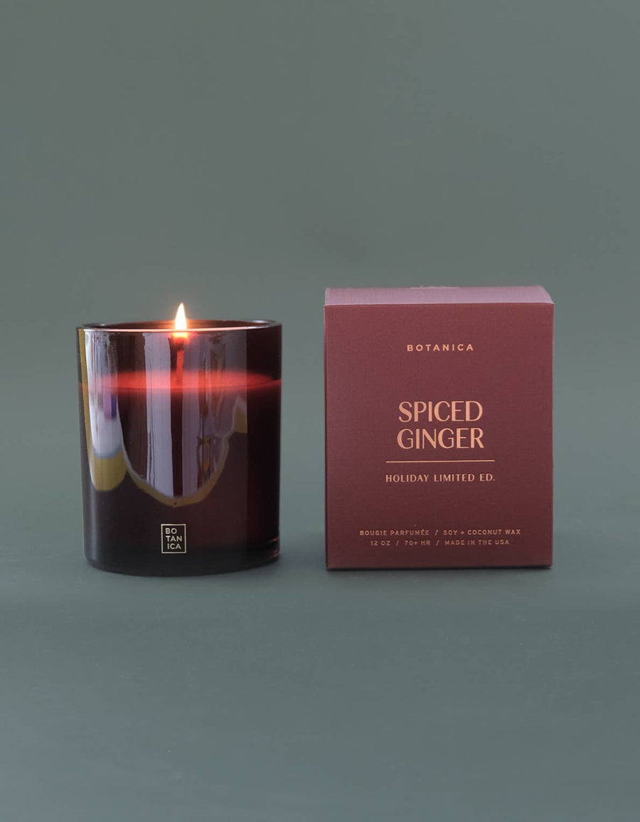 Spiced Ginger Holiday Candle - Echo Market