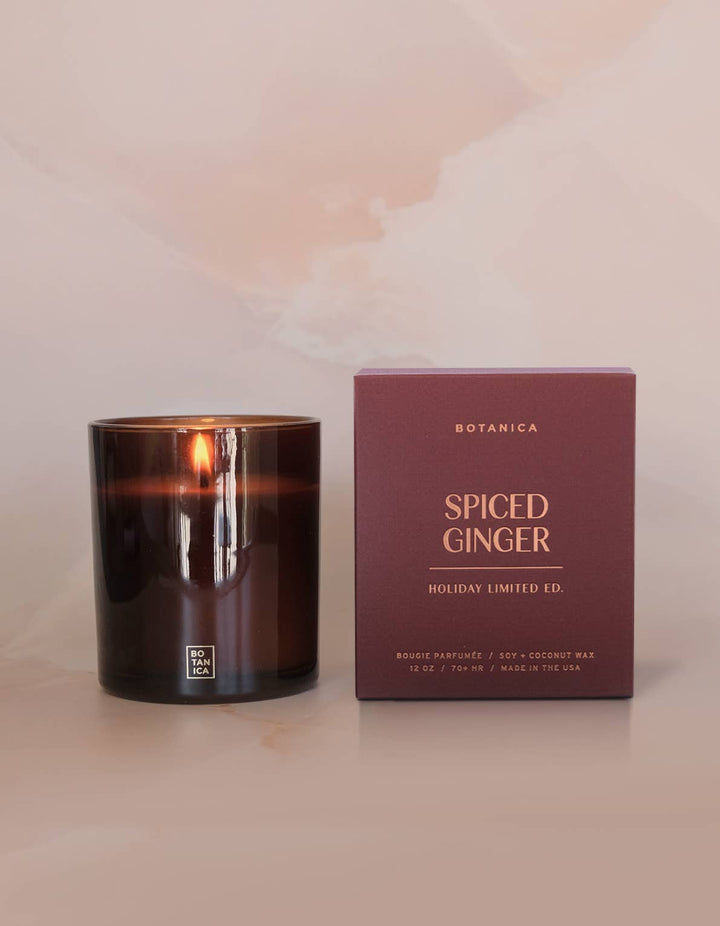 Spiced Ginger Holiday Candle - Echo Market