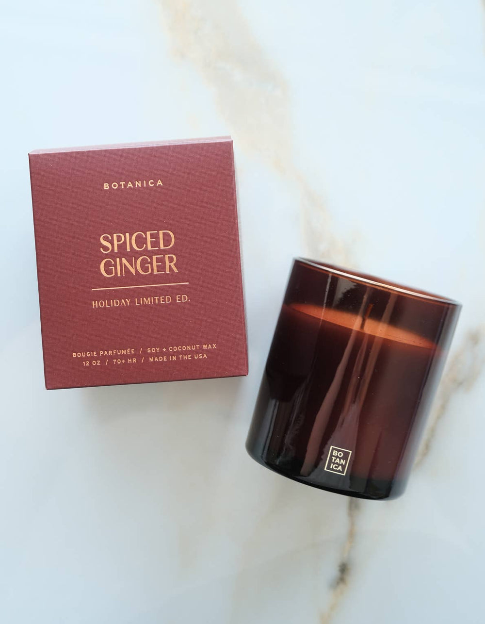 Spiced Ginger Holiday Candle - Echo Market