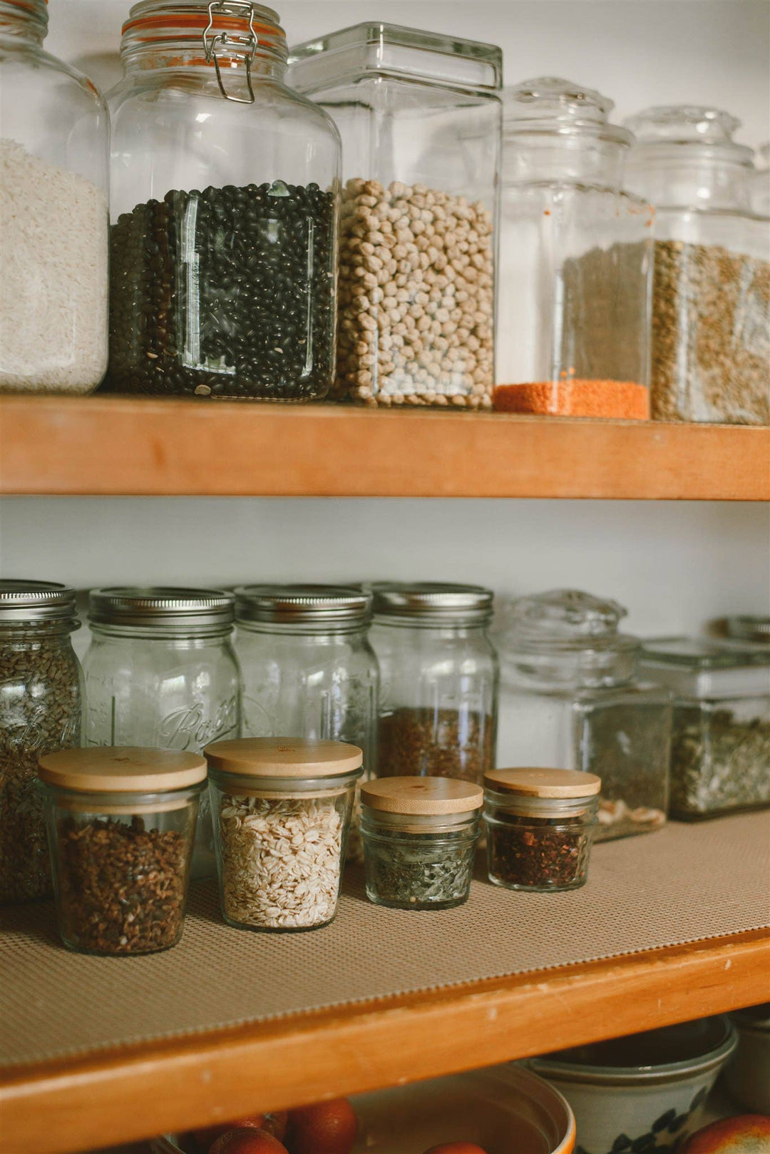 Standard Solid Bamboo Mason Jar lids - Echo Market