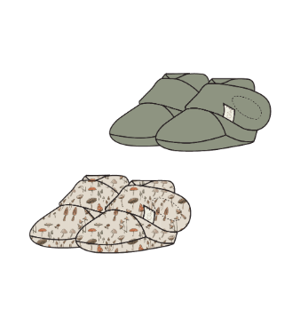 Stay On 2 - Pack Baby Boots | Toadstool + Moss - Echo Market