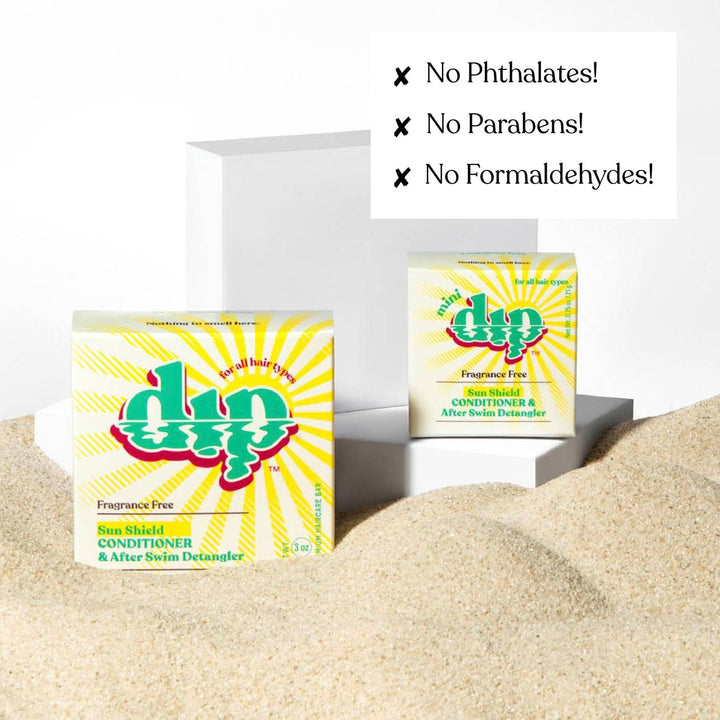 Sun Shield Conditioner Bar & After Swim Detangler | Fragrance Free - Echo Market
