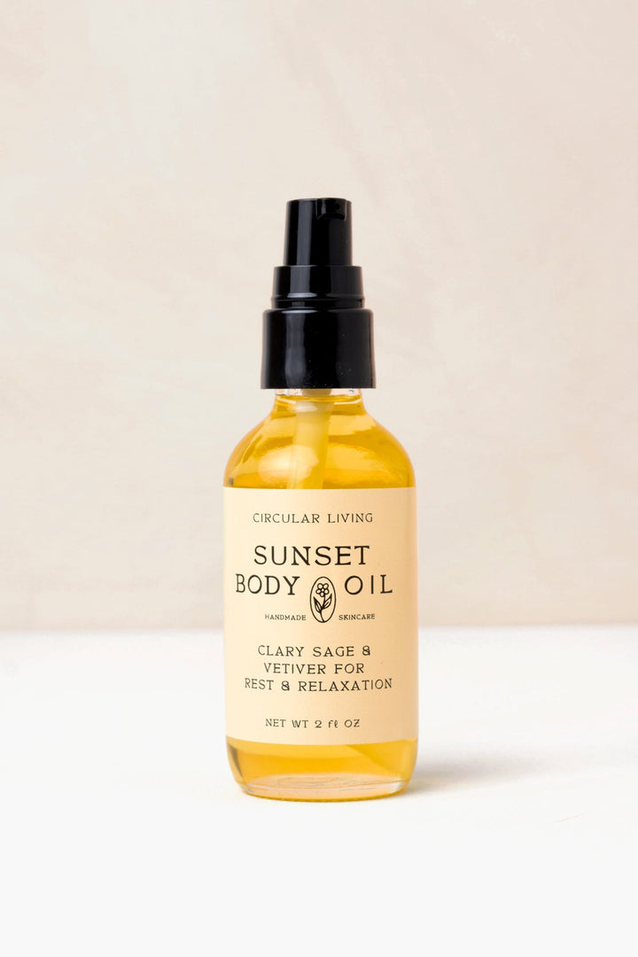 Sunset Body Oil | Clary Sage & Vetiver - Echo Market