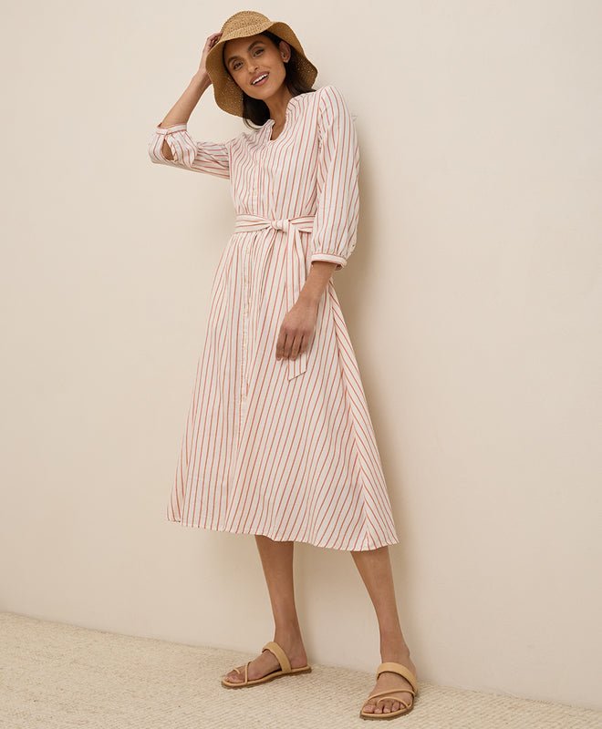 Sunset Lightweight Cotton Easy Dress - Echo Market
