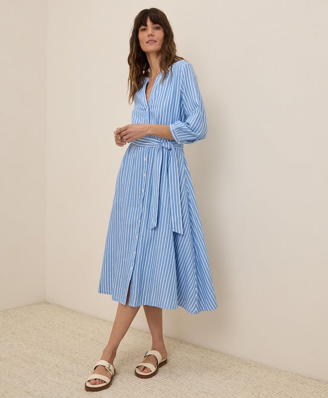 Sunset Lightweight Cotton Easy Dress - Echo Market