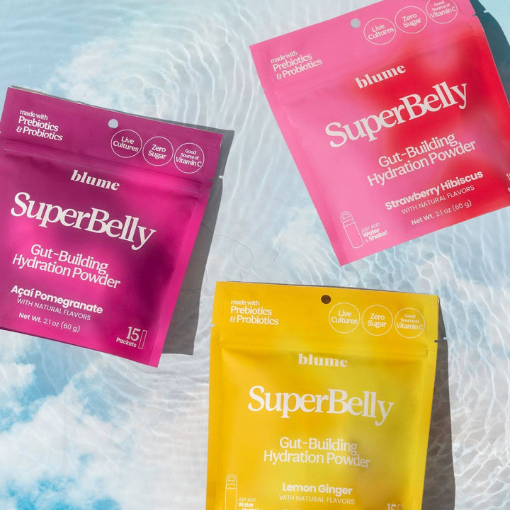 SuperBelly Hydration & Gut Mix | Strawberry Hibiscus - Echo Market
