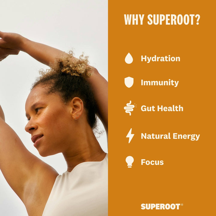 Superoot® Immunity Drink Mix | Ginger Mango Yuzu - Echo Market