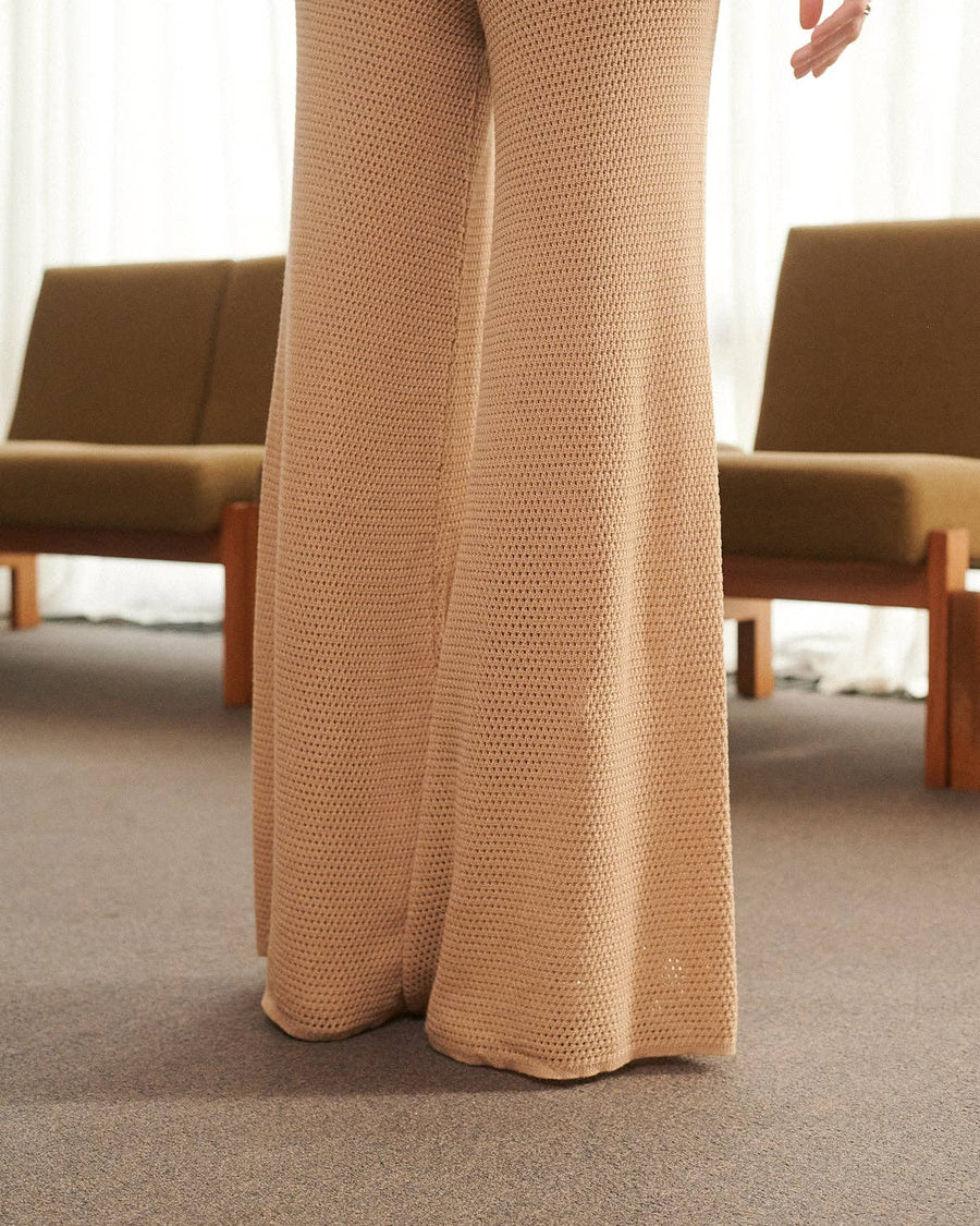 Sutemos | Straw Cotton Pants - Echo Market