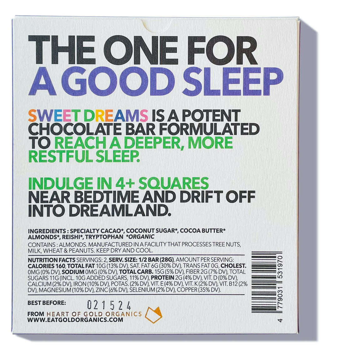 SWEET DREAMS | Adaptogenic Chocolate Bar - Echo Market