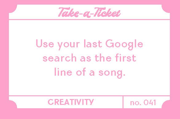 Take - a - Ticket | Creativity - Echo Market