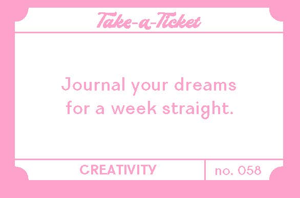 Take - a - Ticket | Creativity - Echo Market