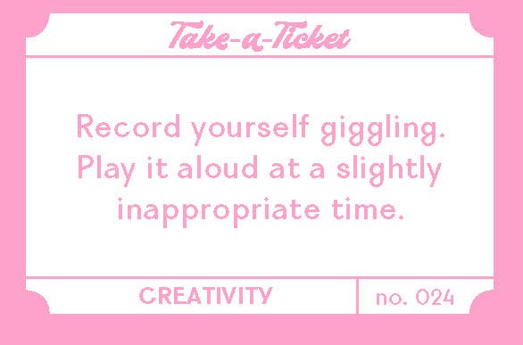 Take - a - Ticket | Creativity - Echo Market