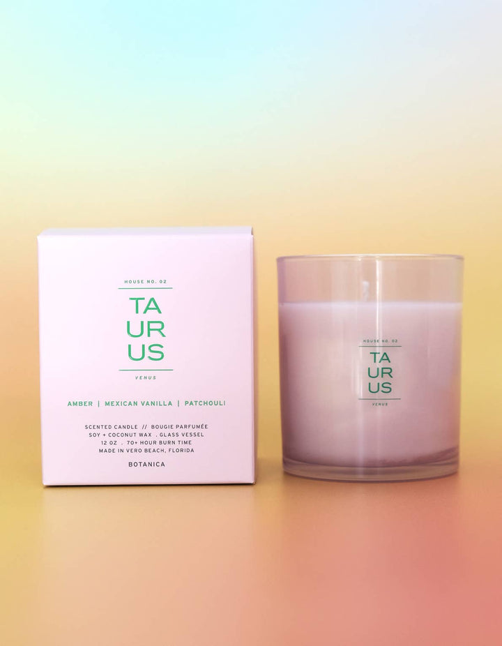 Taurus Zodiac Candle - Echo Market