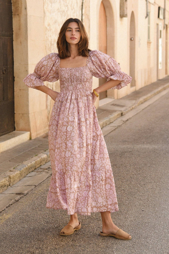 The Amara Dress | Guava - Echo Market
