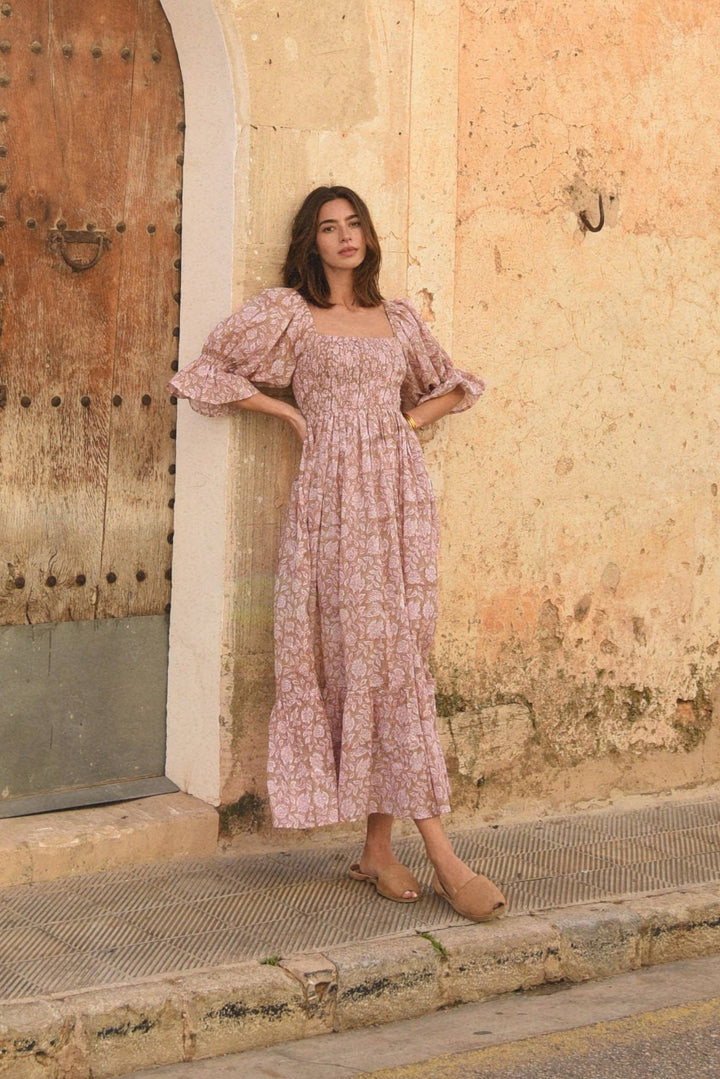 The Amara Dress | Guava - Echo Market