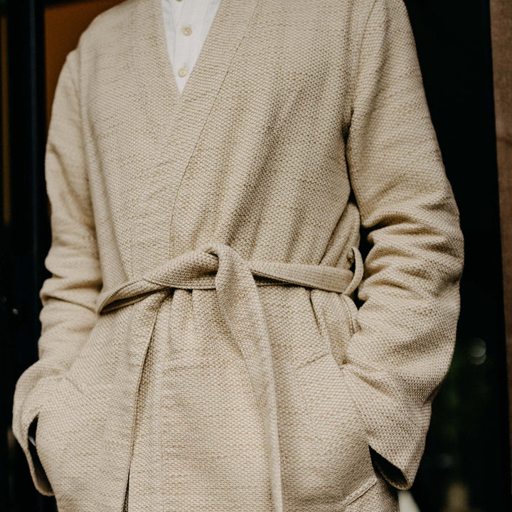 The Apres Robe | Natural Sashiko - Echo Market