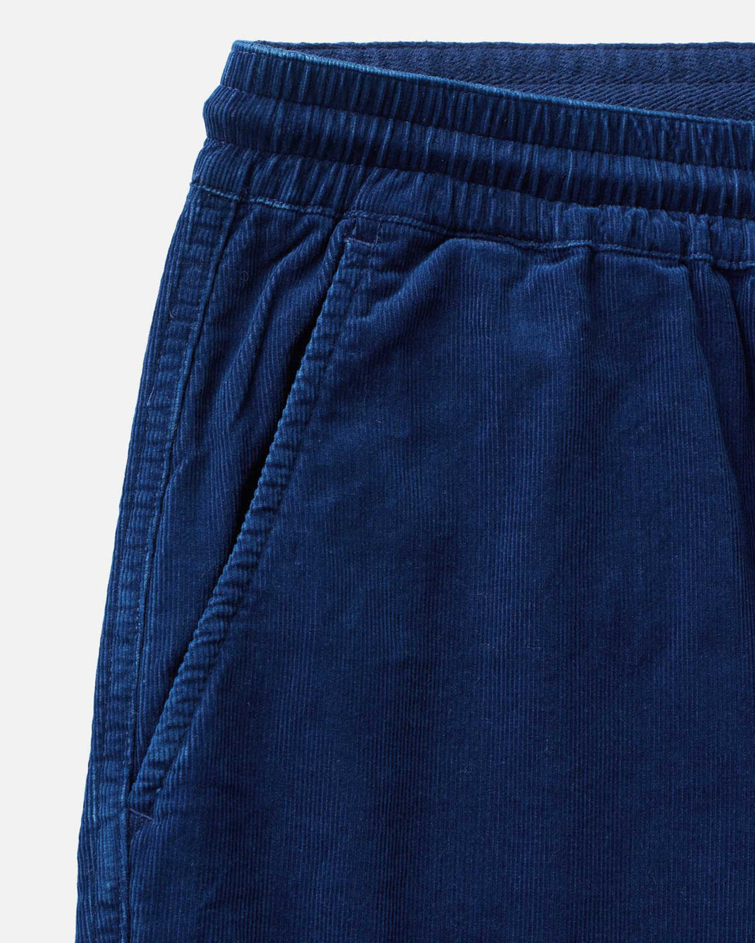 The Apres Short | Rinsed Indigo Pincord - Echo Market