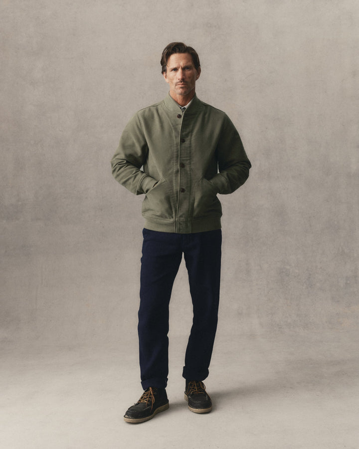 The Camden Pant | Rinsed Indigo Sashiko - Echo Market