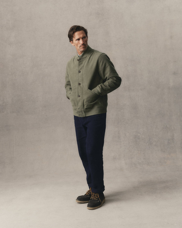 The Camden Pant | Rinsed Indigo Sashiko - Echo Market