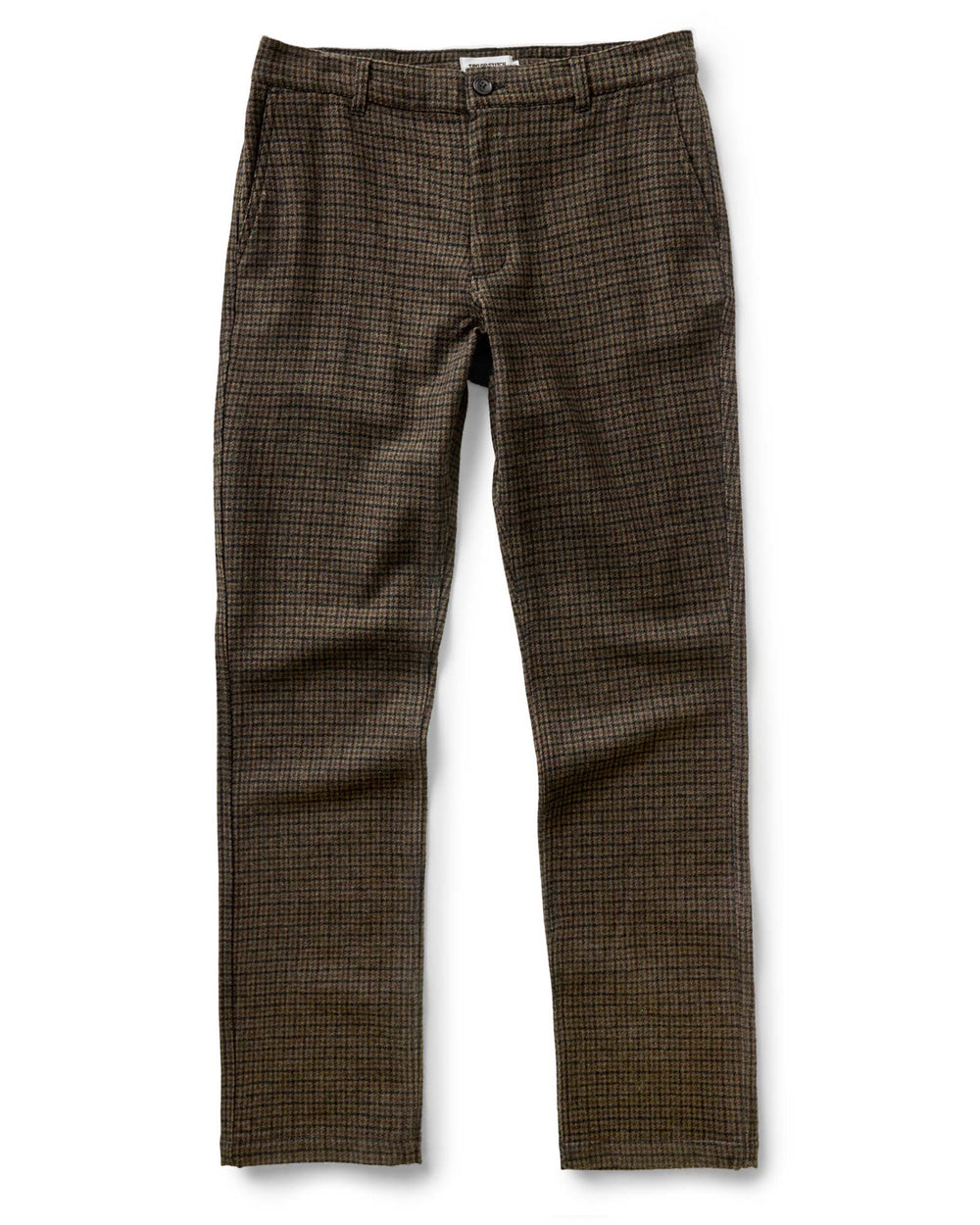 The Carmel Pant | Timber Guncheck Italian Wool - Echo Market