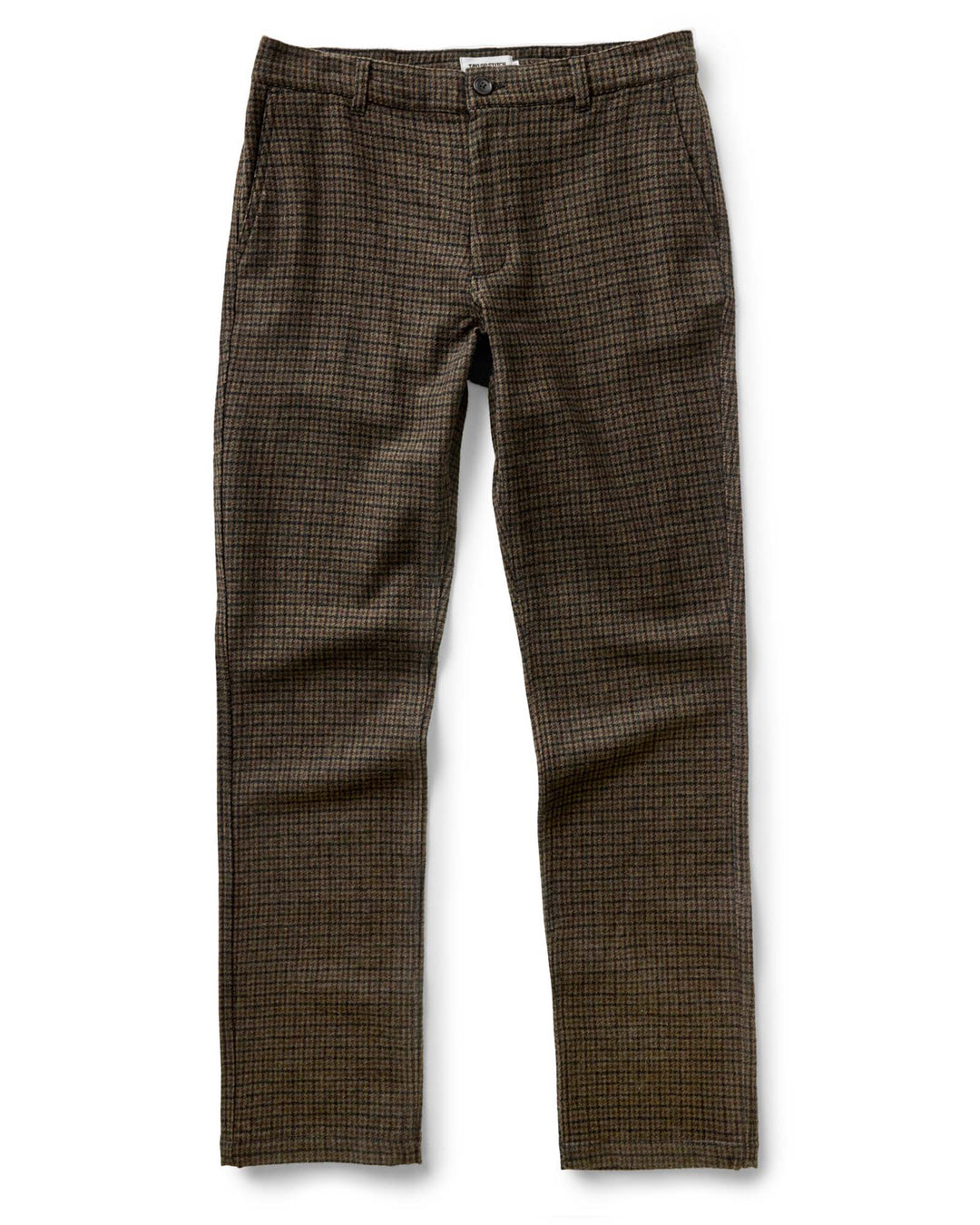 The Carmel Pant | Timber Guncheck Italian Wool - Echo Market