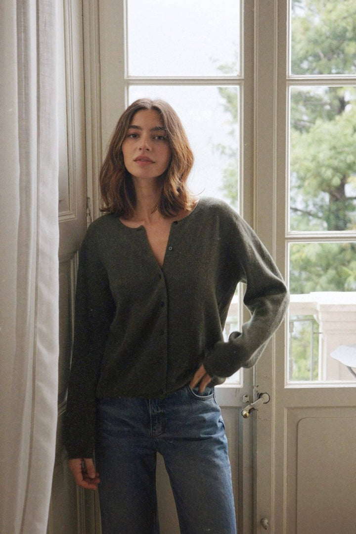 The Cashmere Bianca Top | Fern - Echo Market