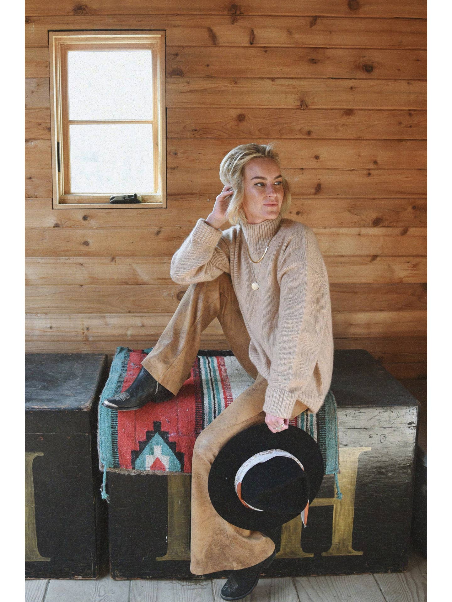 The Cashmere Carmel Sweater - Echo Market
