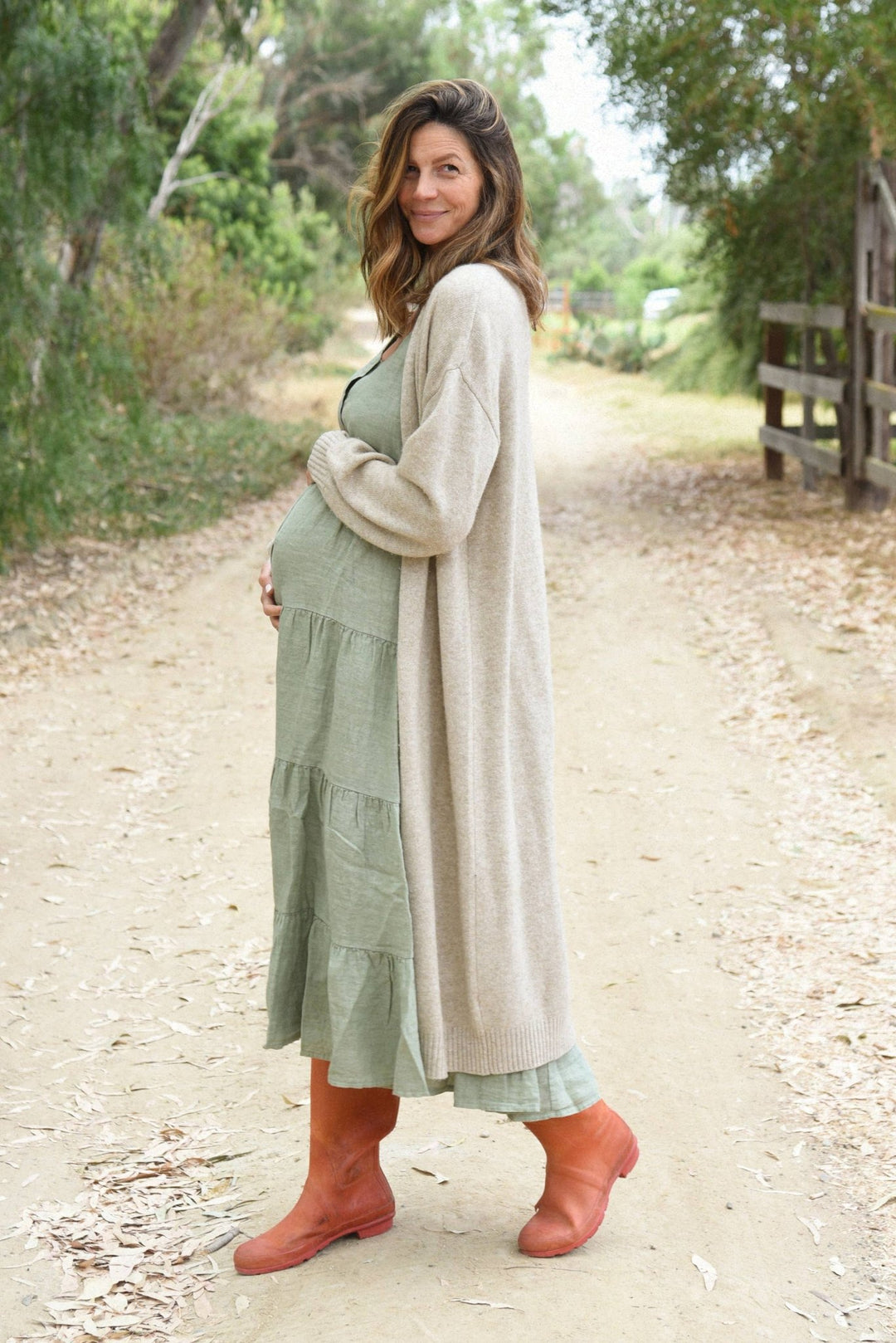 The Cashmere Marlow Long Cardigan - Echo Market