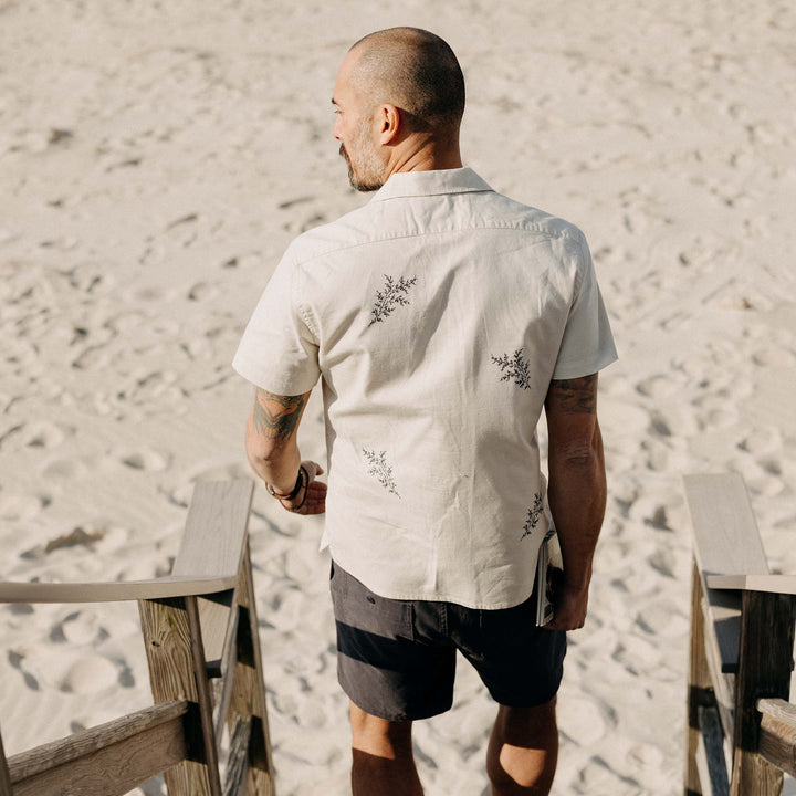 The Conrad Shirt | Seaside Embroidery - Echo Market