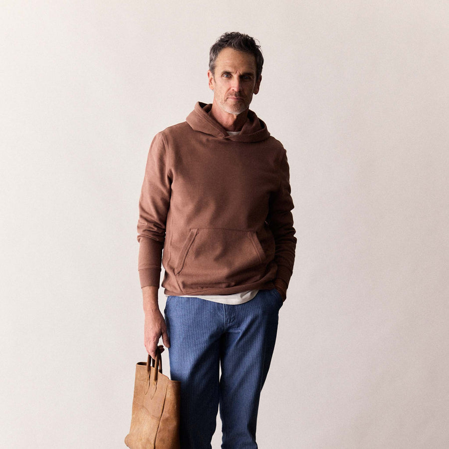 The Cotton Hemp Hoodie | Faded Brick - Echo Market