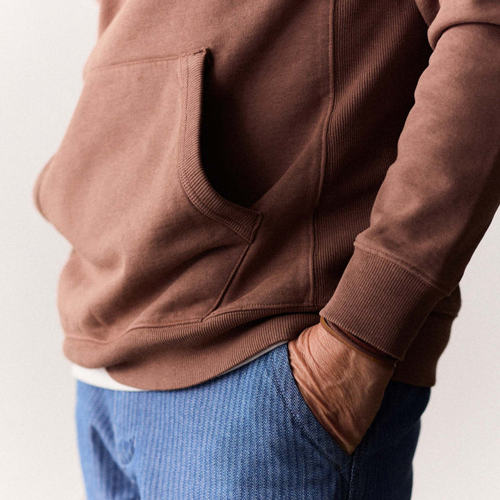 The Cotton Hemp Hoodie | Faded Brick - Echo Market