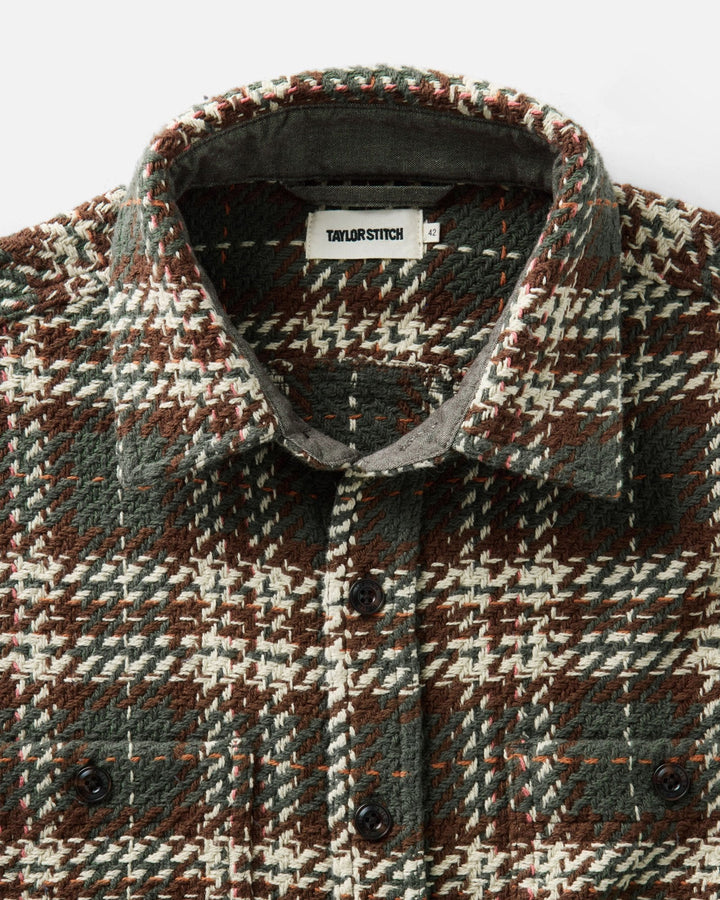 The Cutter Overshirt | Buzzard Check - Echo Market