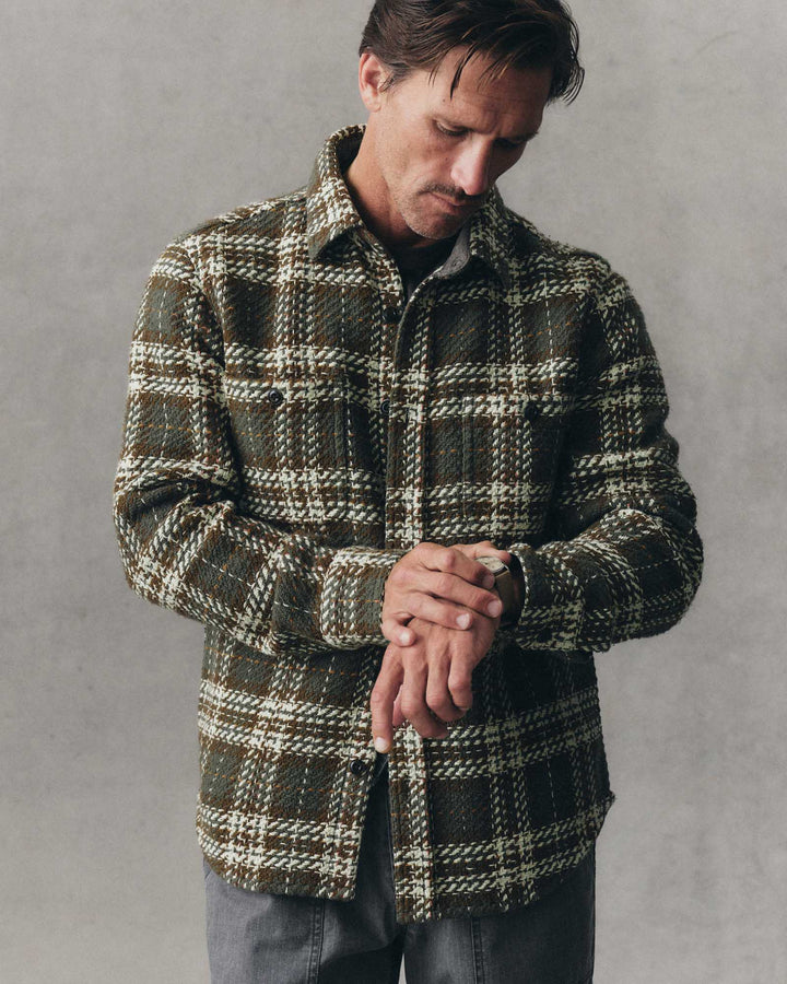 The Cutter Overshirt | Buzzard Check - Echo Market