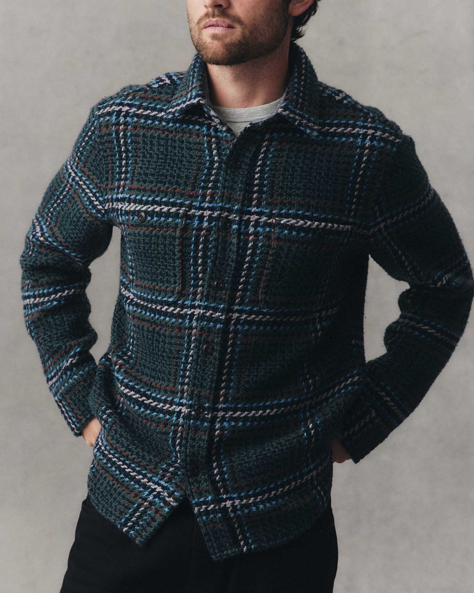 The Cutter Overshirt | Canal Check - Echo Market