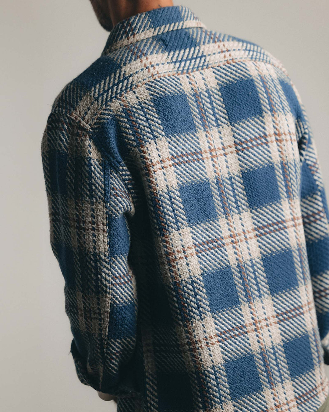 The Cutter Overshirt | Ocean Plaid - Echo Market