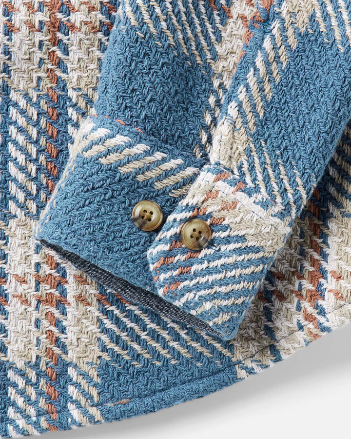 The Cutter Overshirt | Ocean Plaid - Echo Market