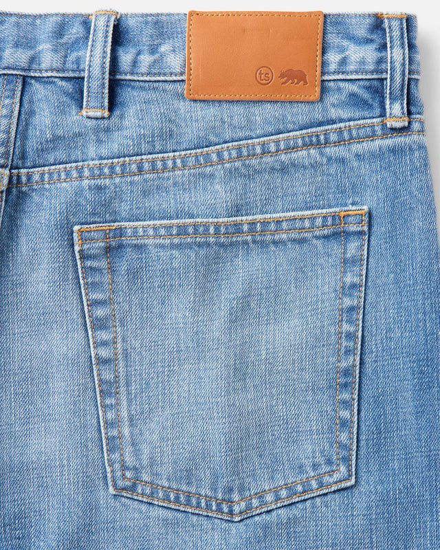 The Democratic Jean | Light Wash Organic Selvedge - Echo Market