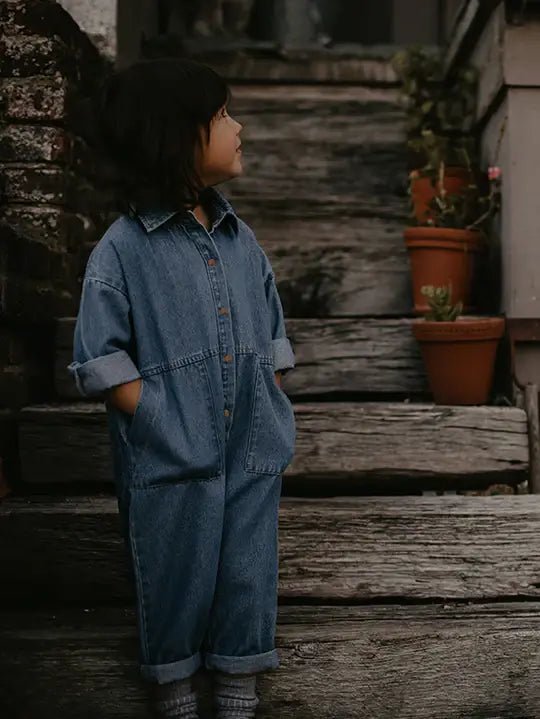 The Denim Boiler Suit - Echo Market