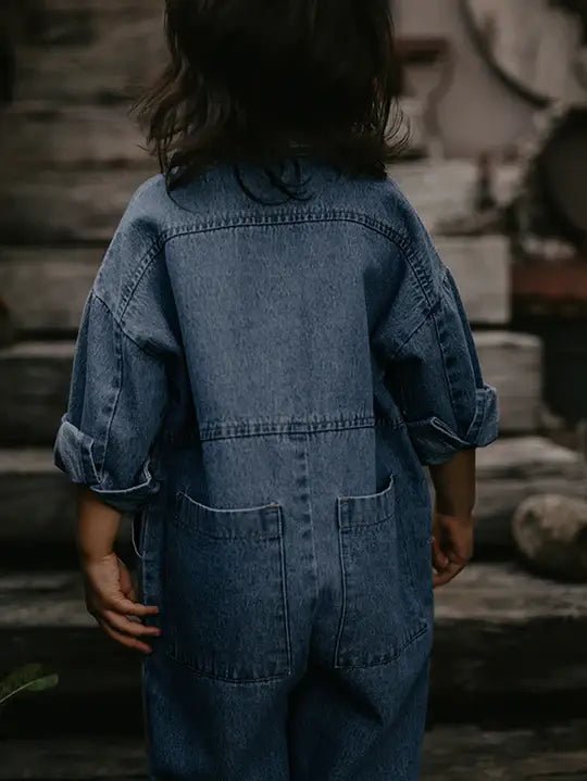 The Denim Boiler Suit - Echo Market