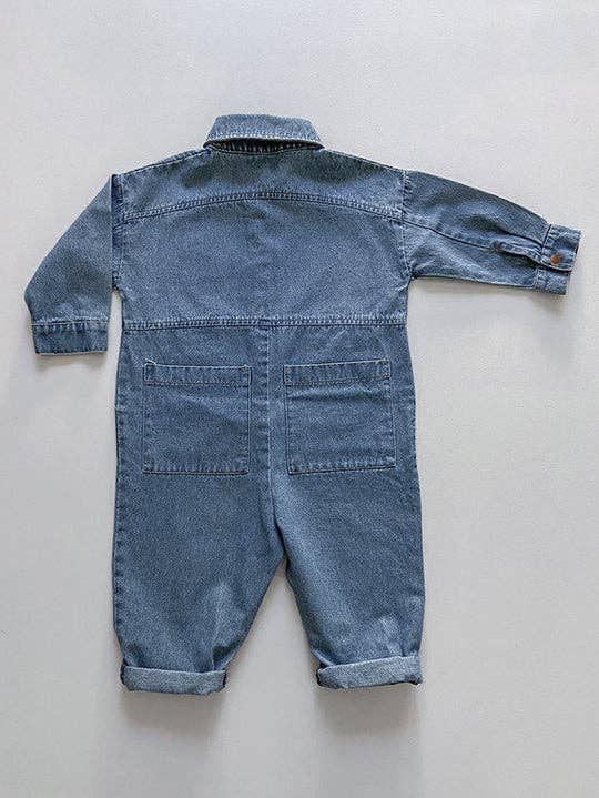 The Denim Boiler Suit - Echo Market