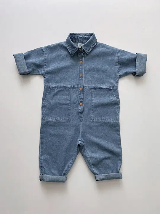 The Denim Boiler Suit - Echo Market