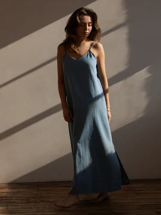 The Denim Cami Dress - Echo Market